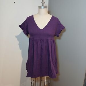 Urban Renewal Purple Vintage Tiered  Dress Size XS